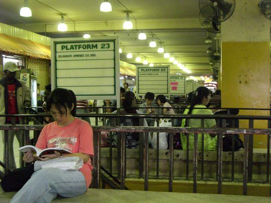 Busbahnhof in Kuala Lumpur