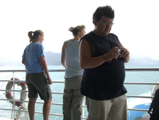Auf dem Schiff nach Ko Chang