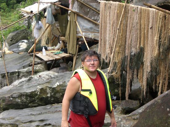 Ossi hat die Pause sichtlich noetig.