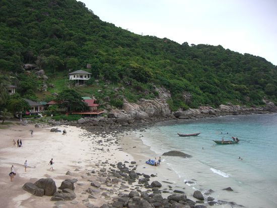 Nochmals ein schoener Strand auf Ko Tao