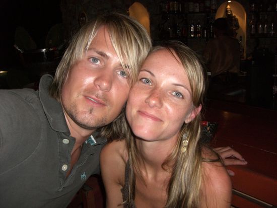 Das frisch verheiratete Paar. Joel und Fanny