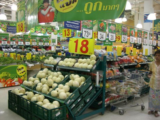 Gemuese und Fruechte