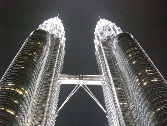 Petronas Twin Towers in Kuala Lumpur
