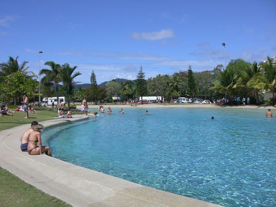 Airlie Beach Lagoon.