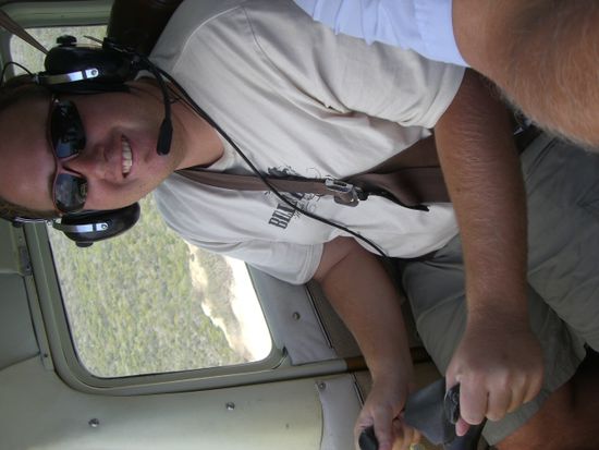 und beim Fliegen!