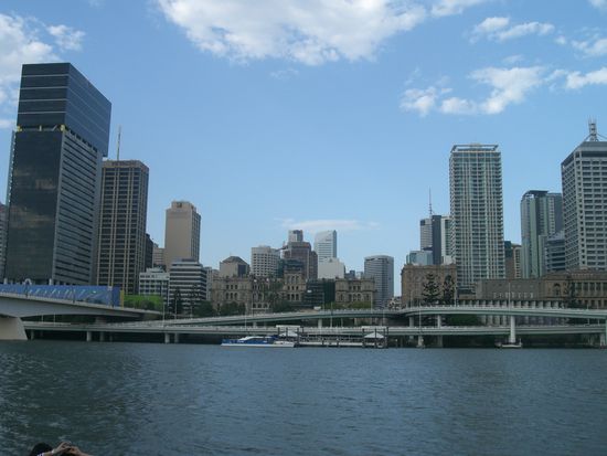 Skyline vom Boot aus.