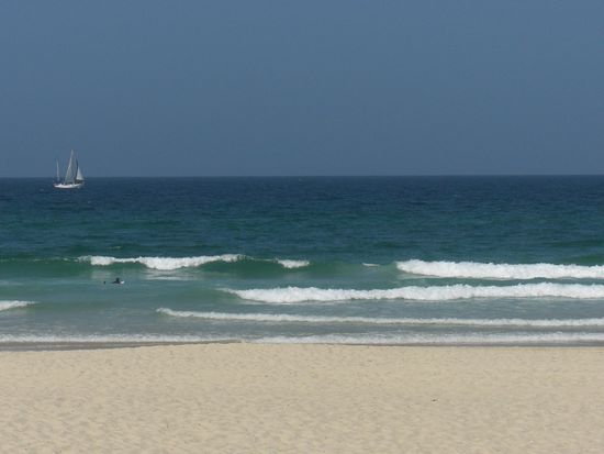 Der Strand.