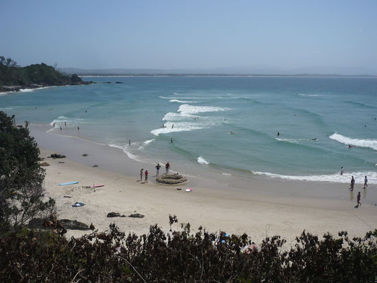 Der ueberlaufene -Strand