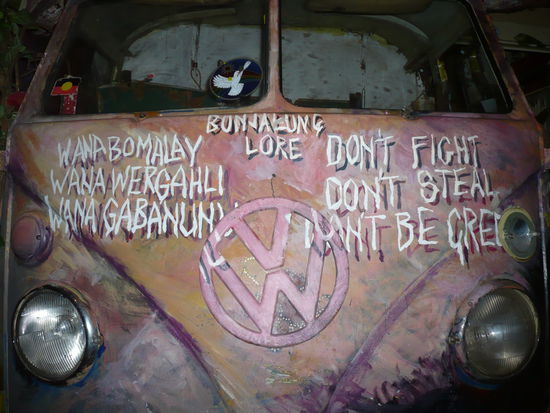 VW im Nimbin Museum.