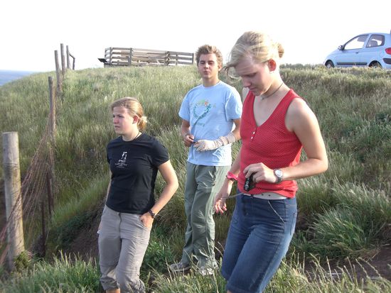 Beim Pinguine fotographieren.
