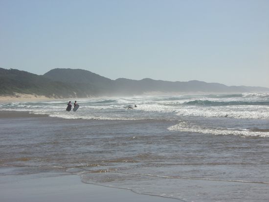 Surfer in Cape Vidal