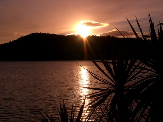 Und der Sonnenuntergang.