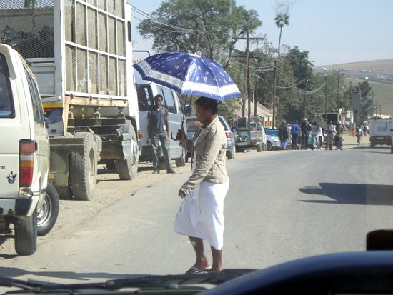 Nein, es regnet nicht