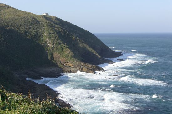 Kueste in Port St. Johns