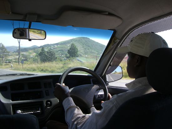 Unser Fahrer nach Umtata