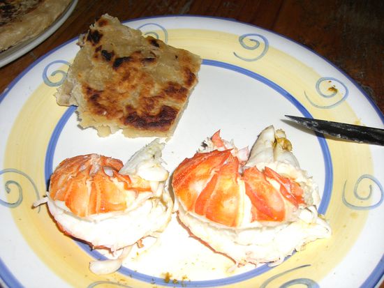 Gekochter Crayfish - Super!