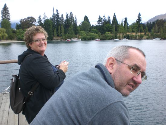 Ausblick auf den See.