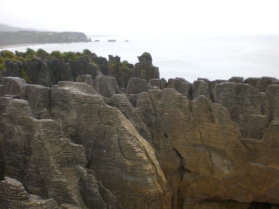 Pancake Rocks.