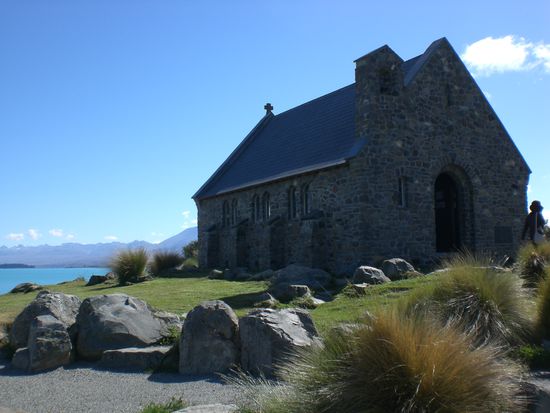 Kirche am Lake Tekapo.