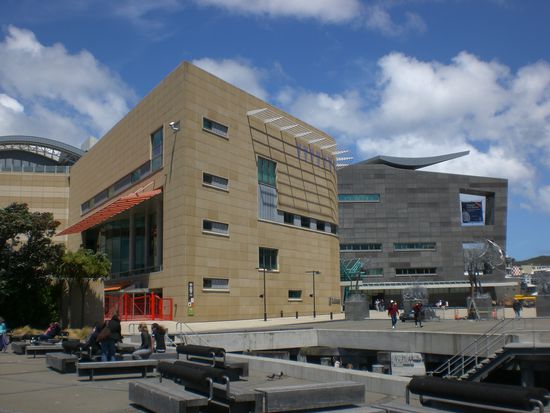 Das Te Papa. Nationalmuseum Neuseelands.