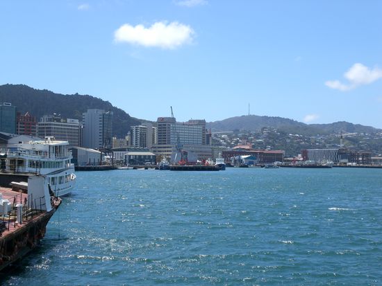 Wellington Hafen.