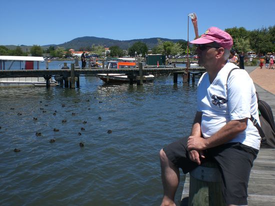 Fredy am See von Rotorua.