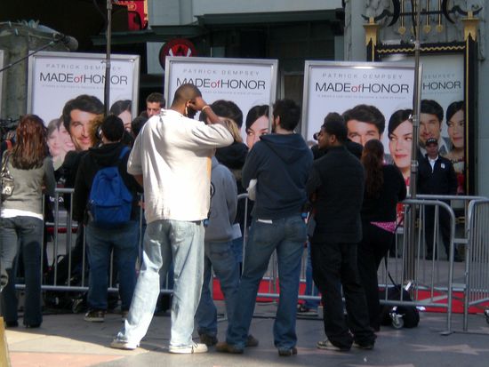 Filmpremiere von Made of Honor.