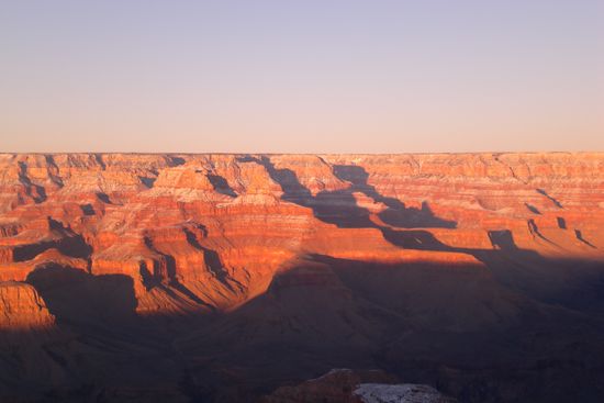 Grand Canyon beim Sonnenuntergang!