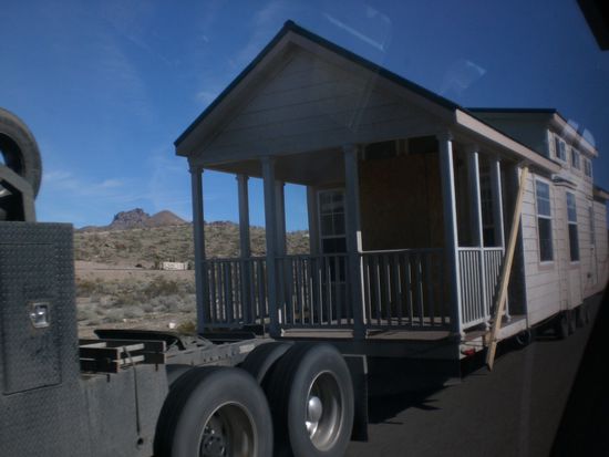 In den USA wird auch mal so rasch ein ganzes Haus mitgezügelt 