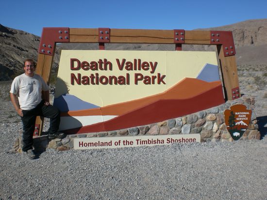 Das Tor zum Death Valley Nationalpark.