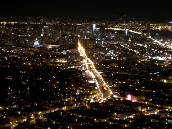 San Francisco bei Nacht!