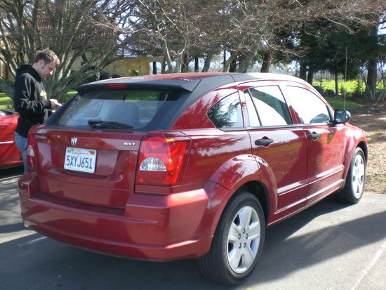 Unser Mietauto fuers Napa Valley und den Yosemite Nationalpark.