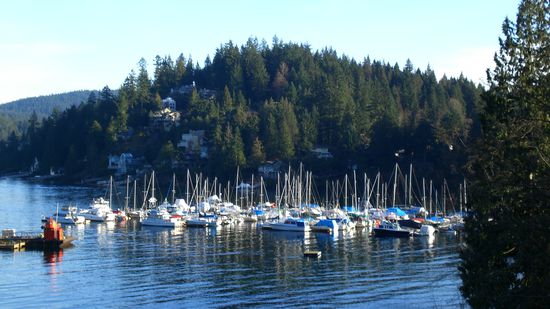 Ausblick von der Terrasse.