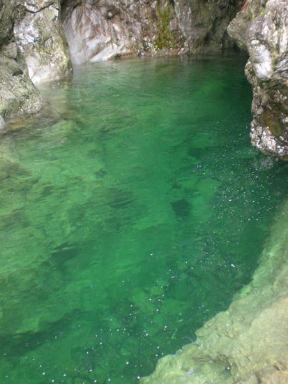 Klares, schönes Wasser.