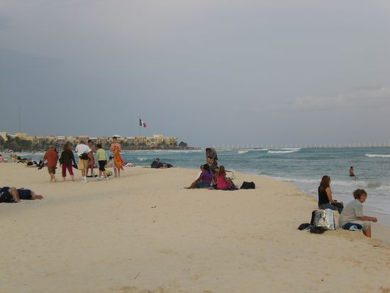 Playa del Carmen.