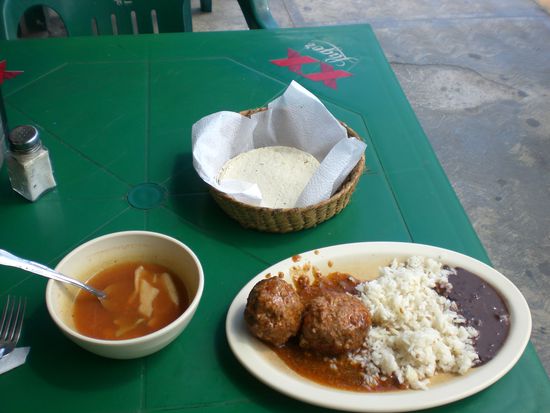 Mein Mittagessen. War echt lecker! 