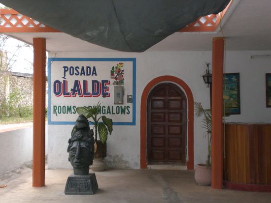 Unsere Unterkunft in Piste.