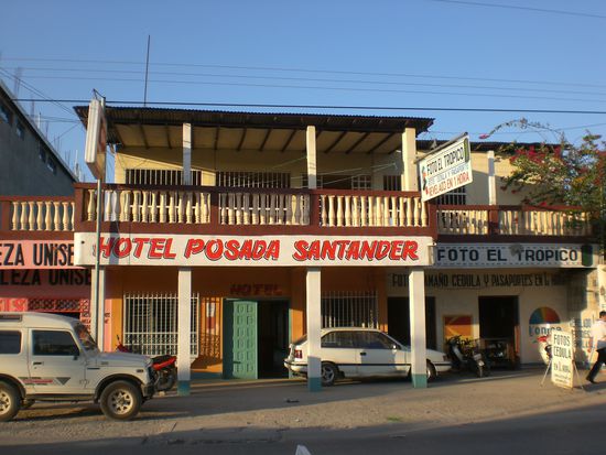 In Santa Elena neben Flores.