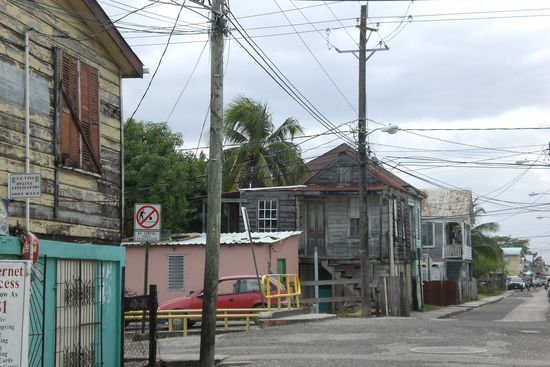 Belize City.