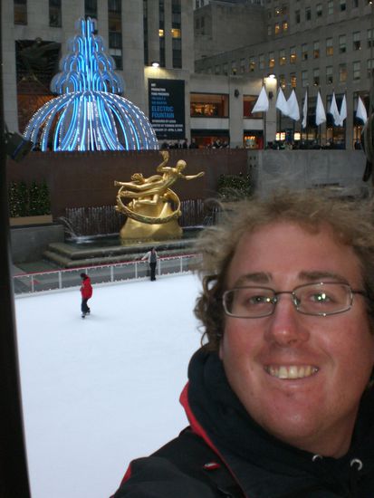 Am Rockefeller Place.