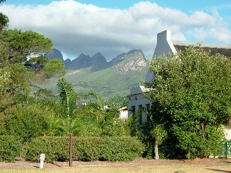Dorf in den Winelands