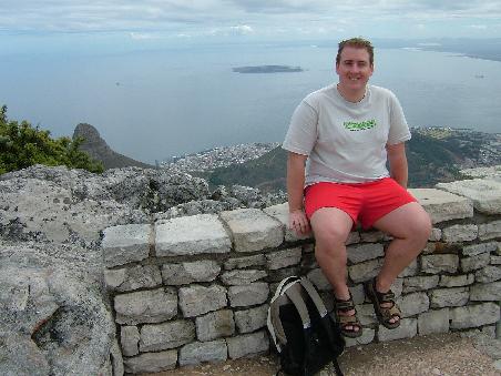 Ich auf dem Table Mountain