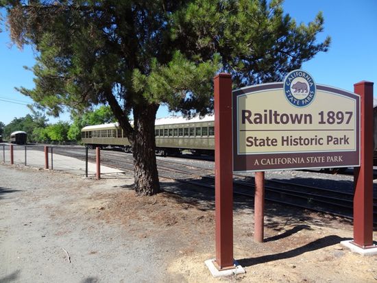 "Railtown 1897" in Jacksonville...ein zufällig entdeckter "Schatz" mit historischen Zügen und dem Bahnhof!