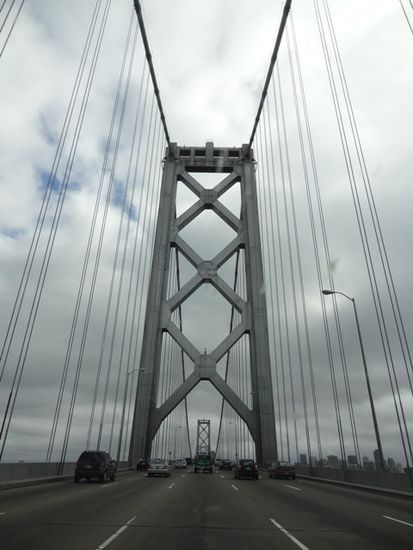 Herzlich willkommen in San Francisco...aber wo bleibt die Sonne?