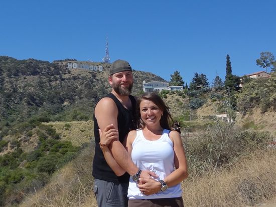 Das Hollywood Sign - vom Canyon Lake Drive hat man wohl den schönsten Blick hierauf