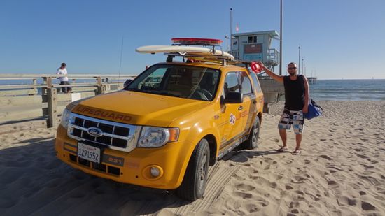 Thomas als Lifeguard