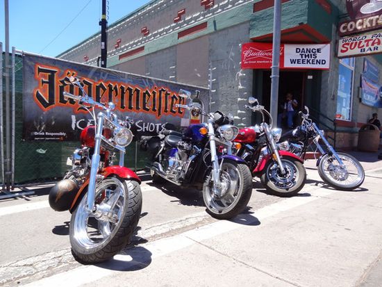 Williams,AZ - Bikerstadt an der Route 66