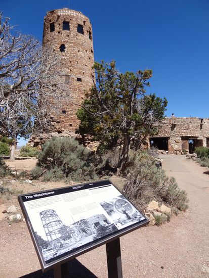 Der Watchtower am Desert View