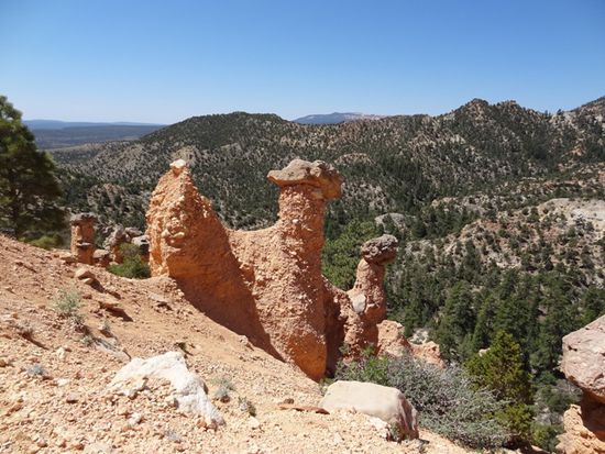 Hat Shop - Start am Bryce Point / 6,4 Km / 328 Höhenmeter