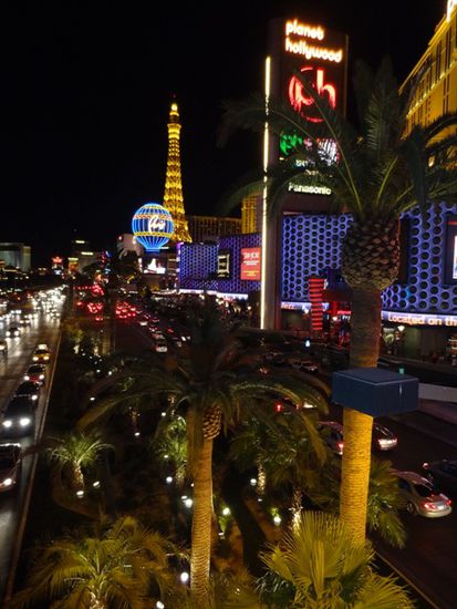 Hier dreht man also den Vorspann für CSI: Las Vegas